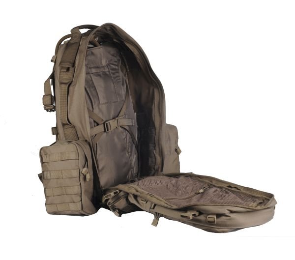 ФРАНЦ. РЮКЗАК С ГИДРАТОРОМ SAC DE COMBAT 45L MODELE 2009 COYOTE