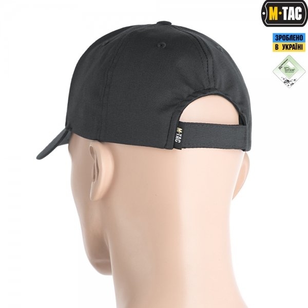 M-TAC БЕЙСБОЛКА ELITE FLEX РІП-СТОП DARK GREY