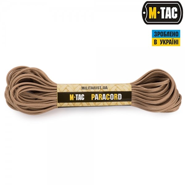 M-TAC ПАРАКОРД 550 TYPE III TAN 15М
