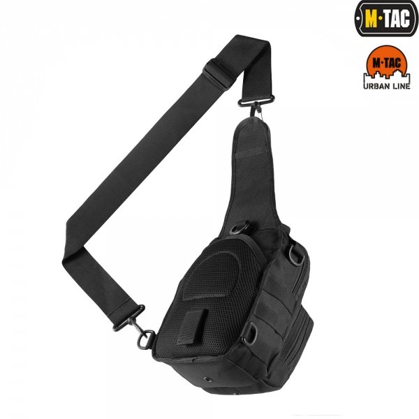 M-TAC СУМКА URBAN LINE CITY PATROL CARABINER BAG BLACK