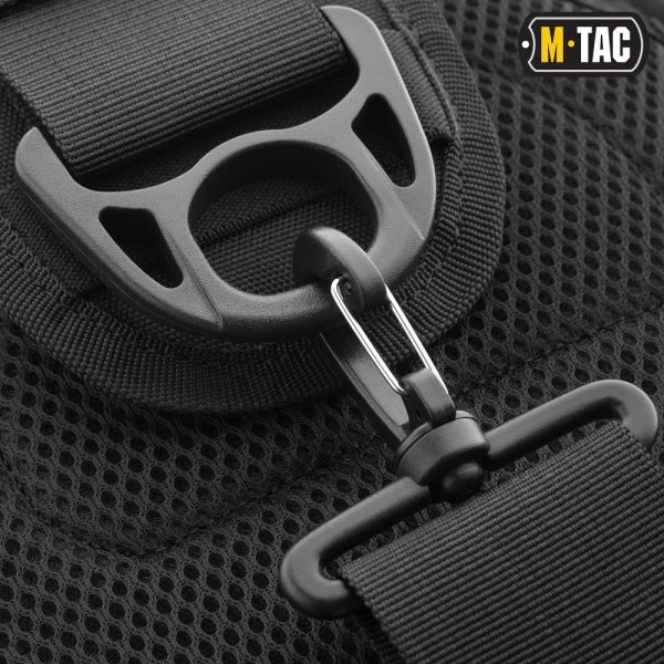 M-TAC СУМКА URBAN LINE CITY PATROL CARABINER BAG BLACK