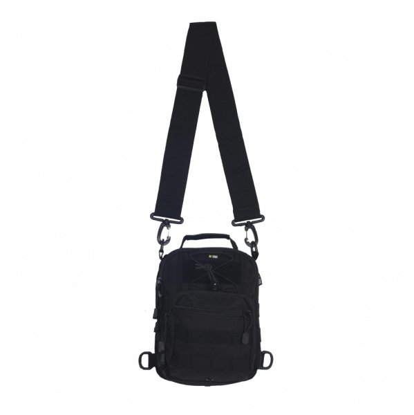 M-TAC СУМКА URBAN LINE CITY PATROL CARABINER BAG BLACK