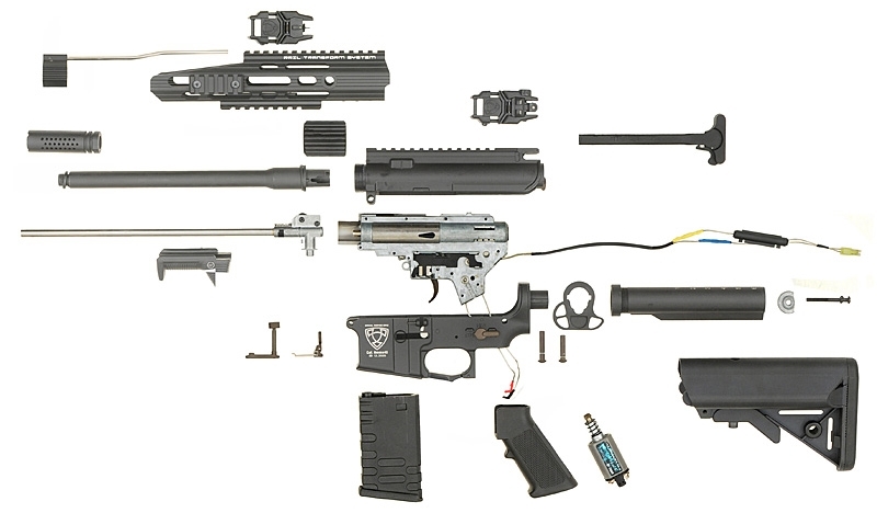 APS АВТОМАТ M4 GUARDIAN TACTICAL ASR111 15502