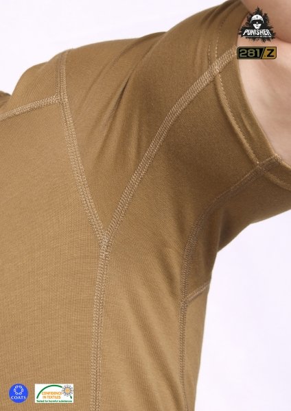 P1G-TAC ФУТБОЛКА PCT COYOTE BROWN UA281-29961-B7-CB