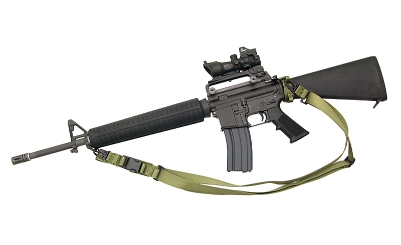 8FIELDS РЕМЕНЬ ТРЁХТОЧЕЧНЫЙ COTTON GUN SLING FOR MP5/G3/M4 SERIES BLACK K17088-B
