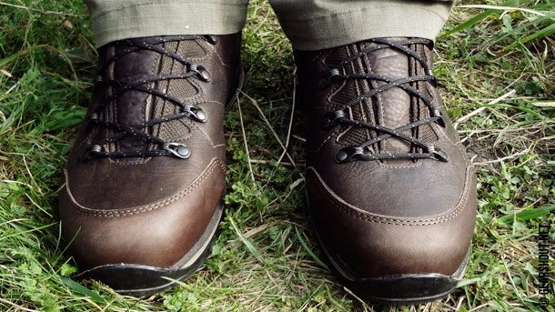 LOWA БОТИНКИ HUDSON LL MID DARK BROWN