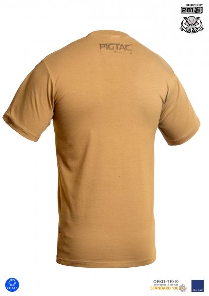 P1G-TAC ФУТБОЛКА M16/AR15 RIFLE LEGEND COYOTE BROWN UA281-29891-CB-M16