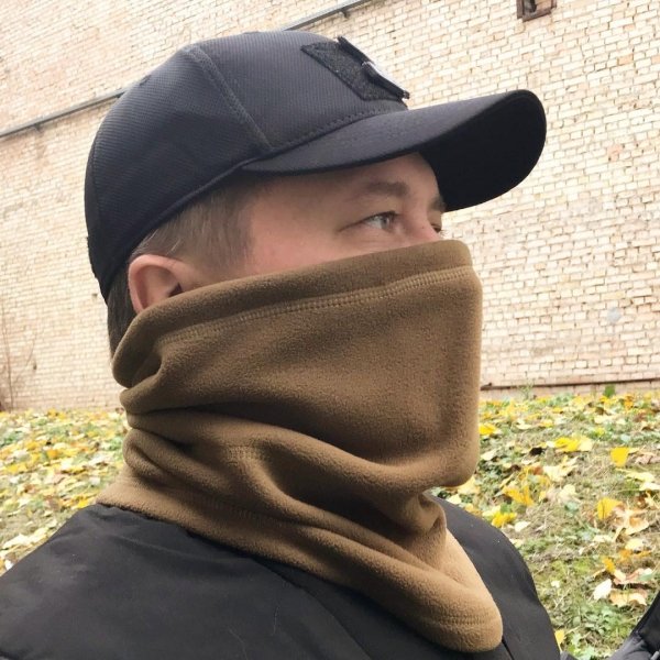 M-TAC ШАРФ-ТРУБА АНАТОМИЧЕСКИЙ ELITE ФЛИС (270Г/М2) COYOTE BROWN