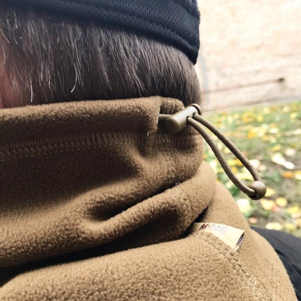 M-TAC ШАРФ-ТРУБА АНАТОМИЧЕСКИЙ ELITE ФЛИС (270Г/М2) COYOTE BROWN