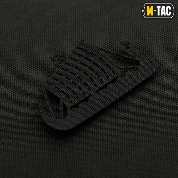 M-TAC НАШИВКА ДРАККАР СКВОЗНАЯ LASER CUT BLACK