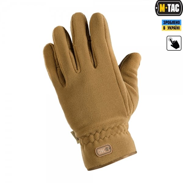 M-TAC РУКАВИЦІ WINTER PREMIUM FLEECE COYOTE