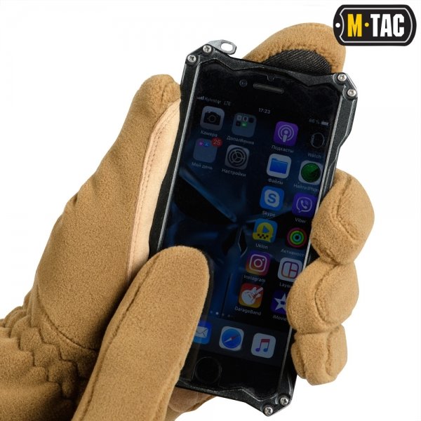 M-TAC РУКАВИЦІ WINTER PREMIUM FLEECE COYOTE
