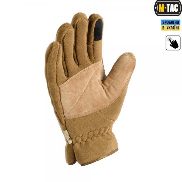 M-TAC РУКАВИЦІ WINTER PREMIUM FLEECE COYOTE