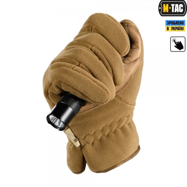M-TAC РУКАВИЦІ WINTER PREMIUM FLEECE COYOTE