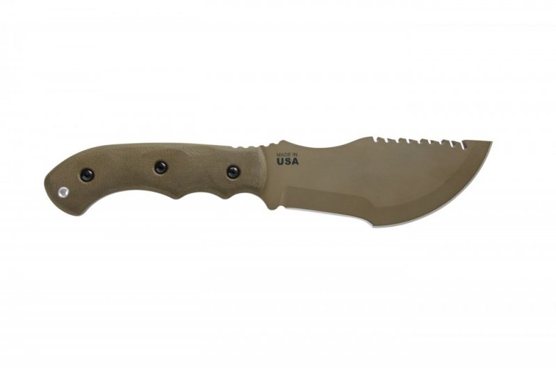 TOPS KNIVES НОЖ TOM BROWN TRACKER 1 COYOTE TAN TBT01-TAN