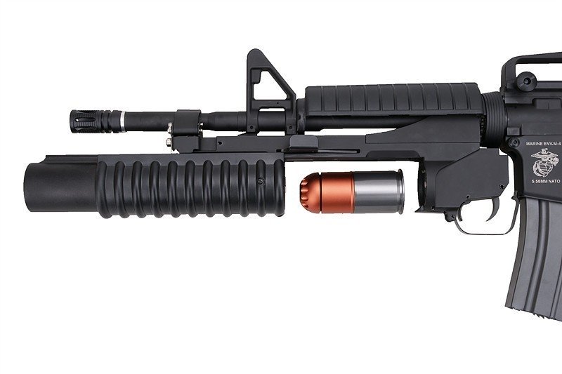 SPECNA ARMS АВТОМАТ M4A1 WITH M203 GRENADE LAUNCHER SA-G01 BLACK 12212