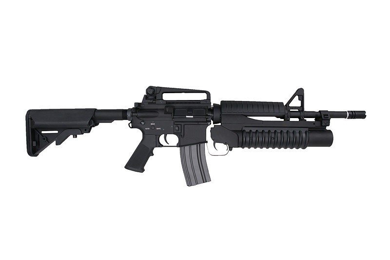 SPECNA ARMS АВТОМАТ M4A1 WITH M203 GRENADE LAUNCHER SA-G01 BLACK 12212