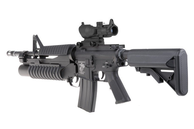 SPECNA ARMS АВТОМАТ M4A1 WITH M203 GRENADE LAUNCHER SA-G01 BLACK 12212