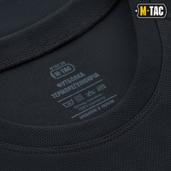 M-TAC ФУТБОЛКА ПОТООТВОДЯЩАЯ ATHLETIC VELCRO DARK NAVY BLUE