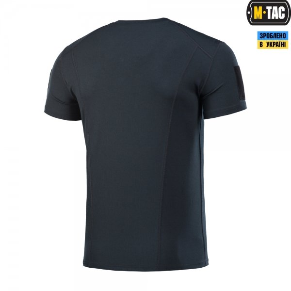 M-TAC ФУТБОЛКА ПОТООТВОДЯЩАЯ ATHLETIC VELCRO DARK NAVY BLUE
