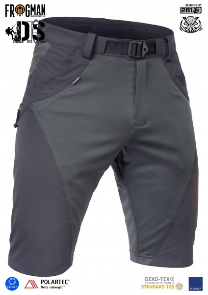 P1G-TAC ШОРТИ ПОЛЬОВI ТРЕНУВАЛЬНI FRTS GRAPHITE UA281-39901-D8-GT