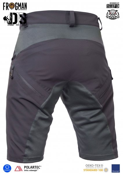 P1G-TAC ШОРТИ ПОЛЬОВI ТРЕНУВАЛЬНI FRTS GRAPHITE UA281-39901-D8-GT