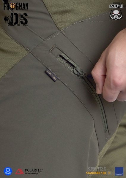 P1G-TAC ШОРТИ ПОЛЬОВI ТРЕНУВАЛЬНI FRTS OLIVE DRAB UA281-39901-D8-OD