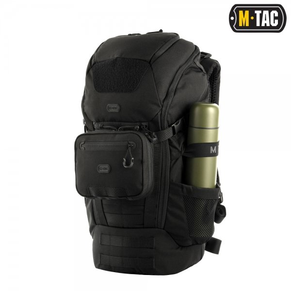 M-TAC РЮКЗАК SHUTTLE GEN.3 ELITE С ПОДСУМКОМ-ОРГАНАЙЗЕРОМ BLACK