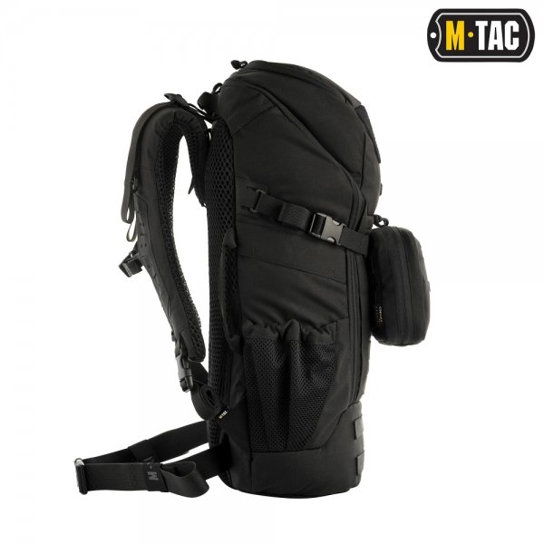 M-TAC РЮКЗАК SHUTTLE GEN.3 ELITE С ПОДСУМКОМ-ОРГАНАЙЗЕРОМ BLACK