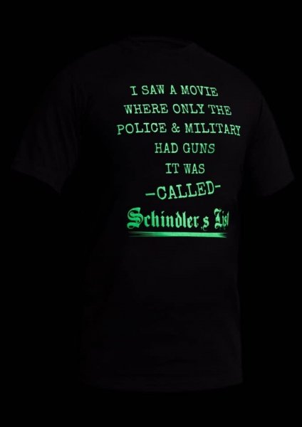 P1G-TAC ФУТБОЛКА SCHINDLER`S LIST NIGHTGLOW SERIES GRAPHITE UA281-29891-GT-SL-NG