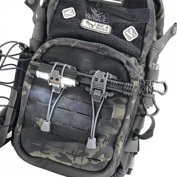 VANQUEST ELASTO GEAR LOCKS (2-PACK) BLACK