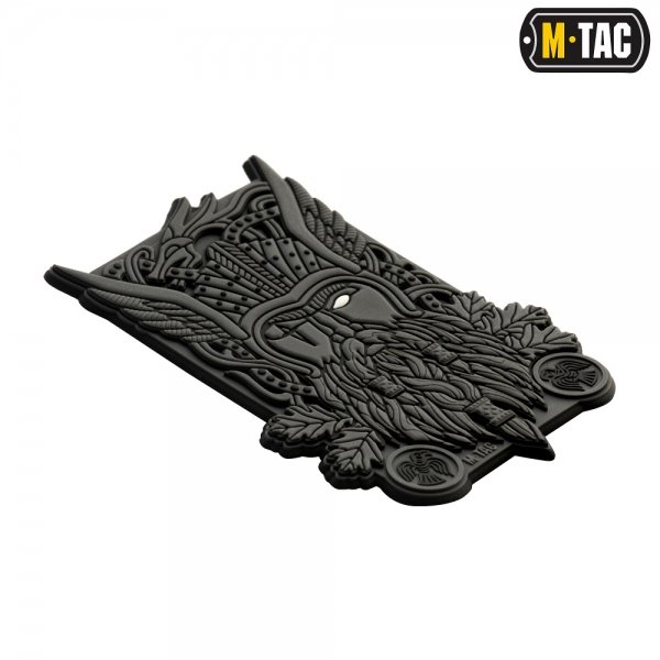 M-TAC НАШИВКА ODIN 3D PVC DARK GREY