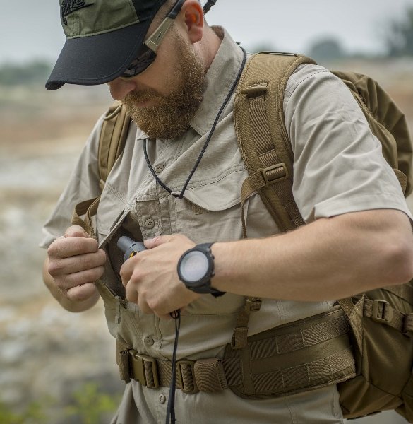 HELIKON-TEX РУБАШКА DEFENDER MК2 КОРОТКИЙ РУКАВ KHAKI H3570-13