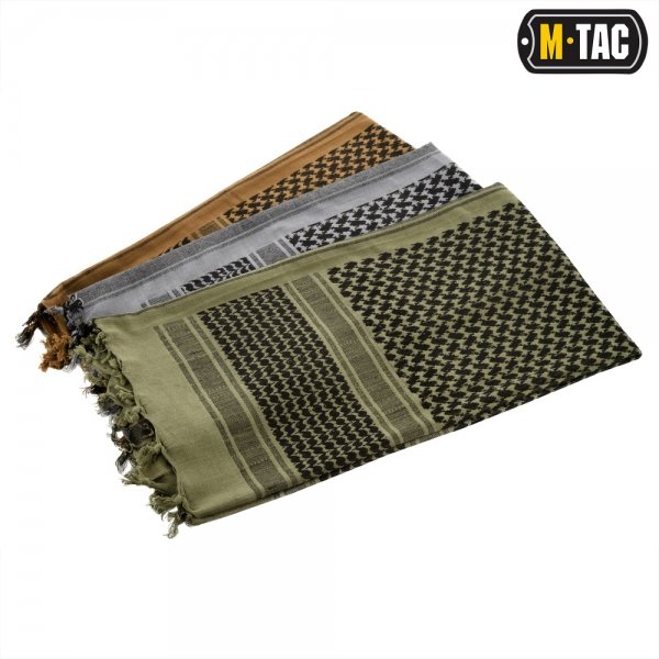 M-TAC ШАРФ ШЕМАГ ПЛОТНЫЙ FOLIAGE GREEN/BLACK