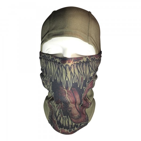 KRAMATAN TACTICAL DESIGN БАЛАКЛАВА-НІНДЗЯ ВЕНОМ COOLMAX OLIVE