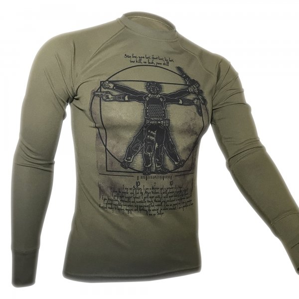 KRAMATAN TACTICAL DESIGN ЛОНГСЛІВ DA VINCI – SOLDIER COOLMAX OLIVE