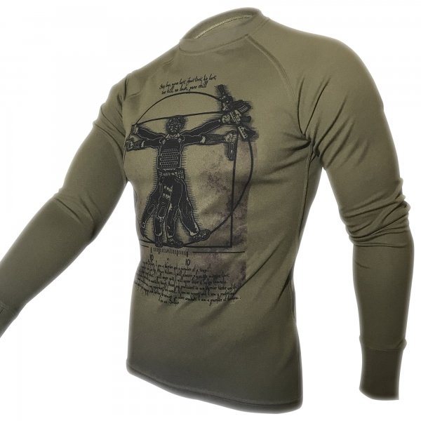 KRAMATAN TACTICAL DESIGN ЛОНГСЛІВ DA VINCI – SOLDIER COOLMAX OLIVE