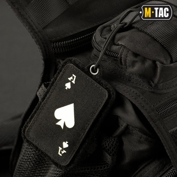 M-TAC ПАНЕЛЬ ДЛЯ НАШИВОК ПОДВЕСНАЯ ДЛЯ ФЛАГА BLACK