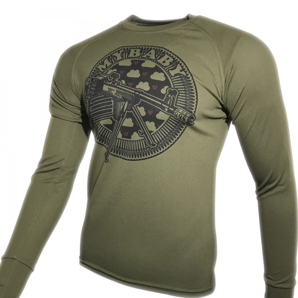 KRAMATAN TACTICAL DESIGN ЛОНГСЛИВ MY BABY COOLMAX OLIVE