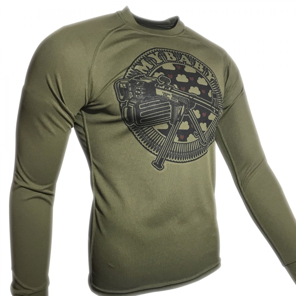 KRAMATAN TACTICAL DESIGN ЛОНГСЛИВ MY BABY COOLMAX OLIVE