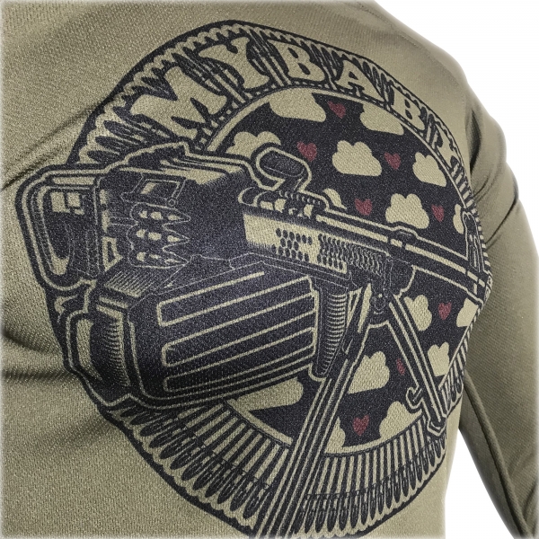 KRAMATAN TACTICAL DESIGN ЛОНГСЛИВ MY BABY COOLMAX OLIVE