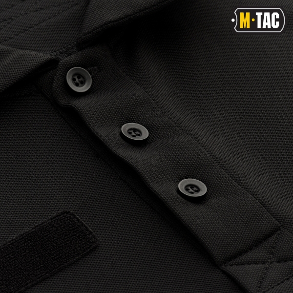 M-TAC ПОЛО ТАКТИЧЕСКОЕ NYLON BLACK