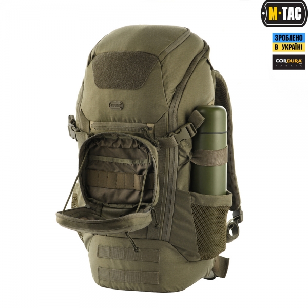 M-TAC РЮКЗАК SHUTTLE GEN.1A ELITE С ПОДСУМКОМ-ОРГАНАЙЗЕРОМ RANGER GREEN