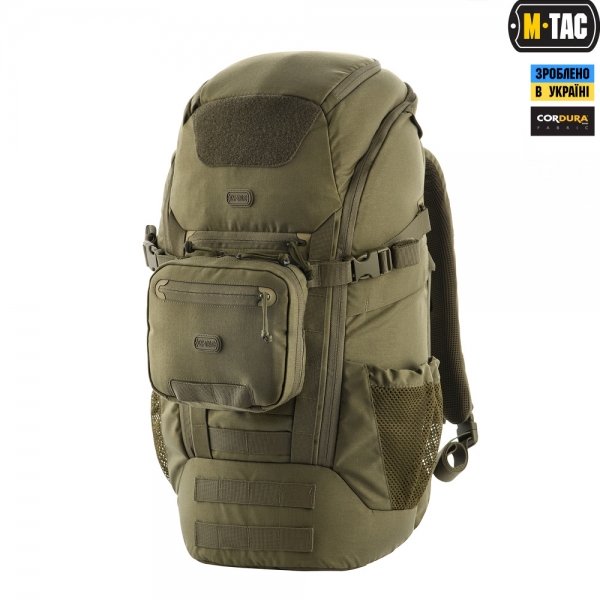M-TAC РЮКЗАК SHUTTLE GEN.1A ELITE С ПОДСУМКОМ-ОРГАНАЙЗЕРОМ RANGER GREEN