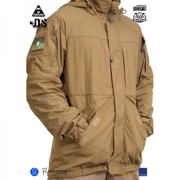 P1G-TAC КУРТКА ПОЛЕВАЯ ВСЕСЕЗОННАЯ AMCS-J COYOTE BROWN UA281-29881-CB
