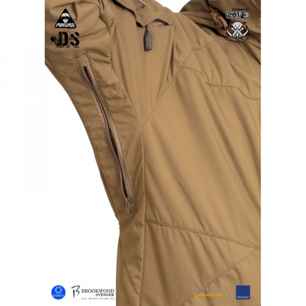 P1G-TAC КУРТКА ПОЛЕВАЯ ВСЕСЕЗОННАЯ AMCS-J COYOTE BROWN UA281-29881-CB