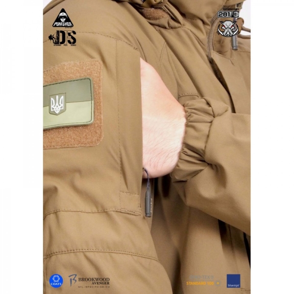 P1G-TAC КУРТКА ПОЛЕВАЯ ВСЕСЕЗОННАЯ AMCS-J COYOTE BROWN UA281-29881-CB