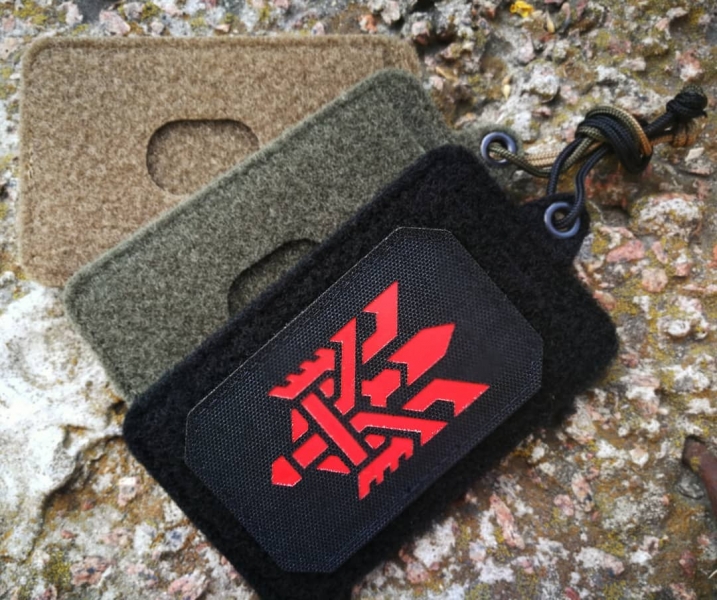 M-TAC ПАНЕЛЬ ДЛЯ НАШИВОК ПІДВІСНА З КИШЕНЕЮ ДЛЯ ID-КАРТИ OLIVE