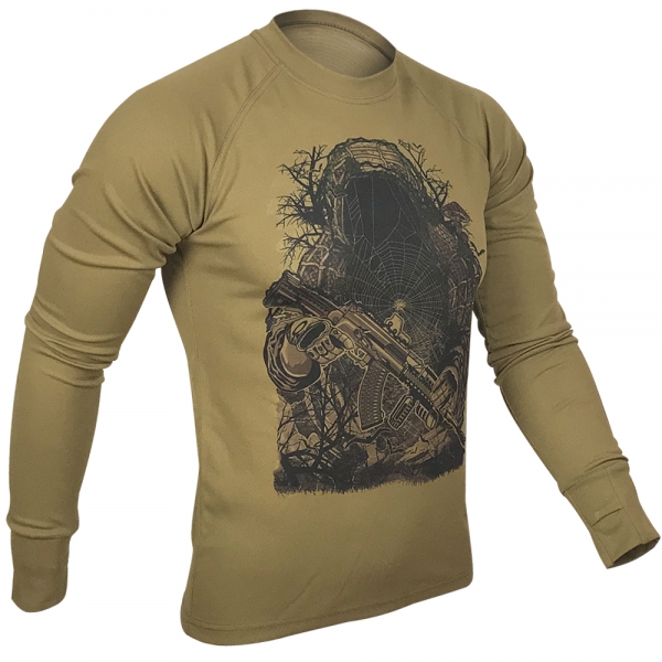 KRAMATAN TACTICAL DESIGN ЛОНГСЛИВ ЛЕШИЙ COOLMAX COYOTE