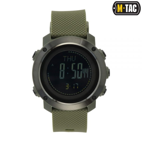 M-TAC ГОДИННИК ТАКТИЧНИЙ МУЛЬТИФУНКЦІОНАЛЬНИЙ OLIVE